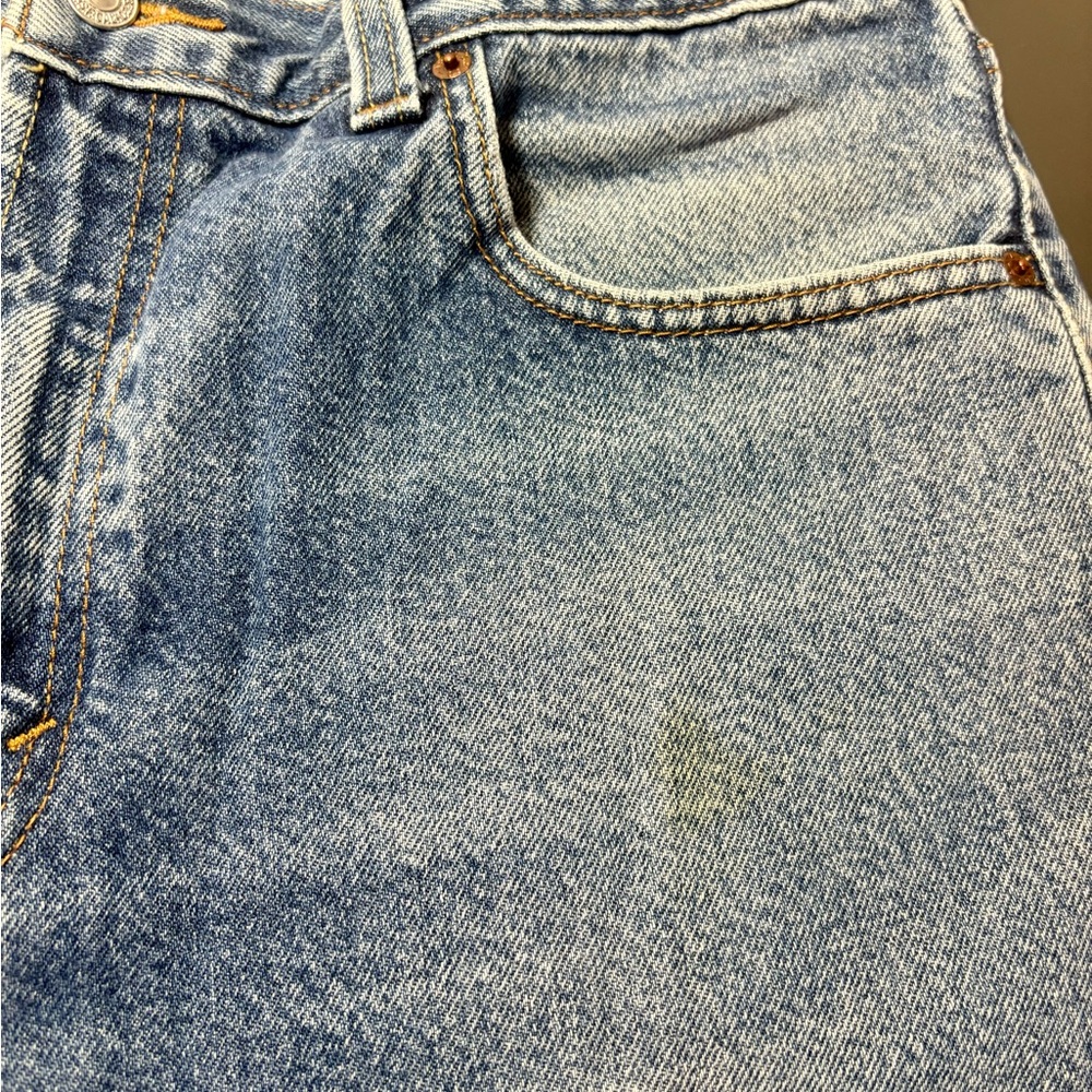 LEVI’S 505 Regular Fit Blue Jeans - Picture 6 of 12